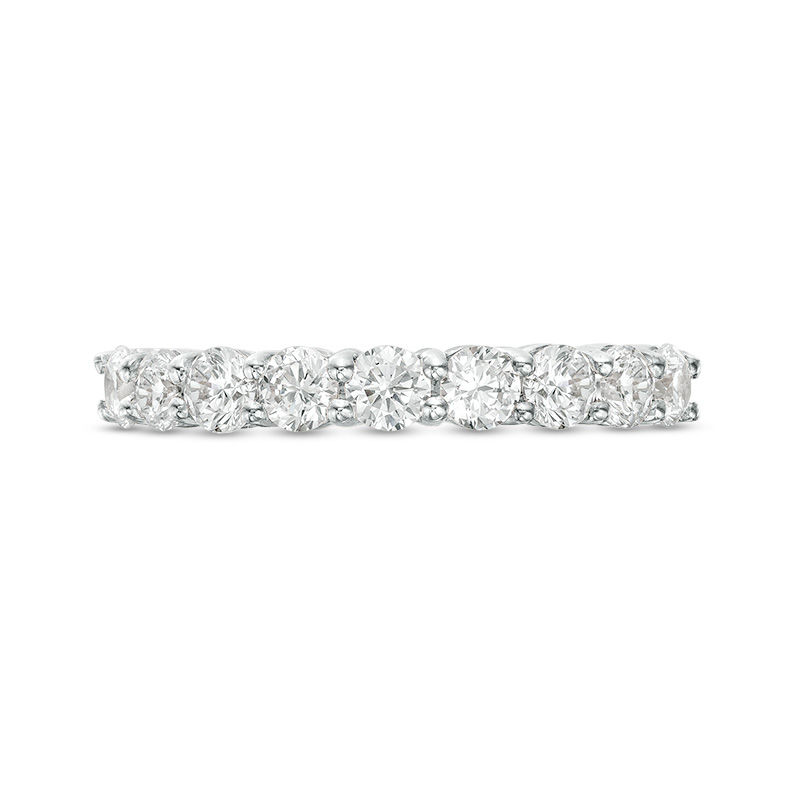 1 CT. T.W. Diamond Wedding Band in 10K White Gold