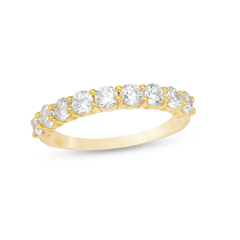 Main Image 1 of 1 CT. T.W. Diamond Wedding Band in 10K Gold