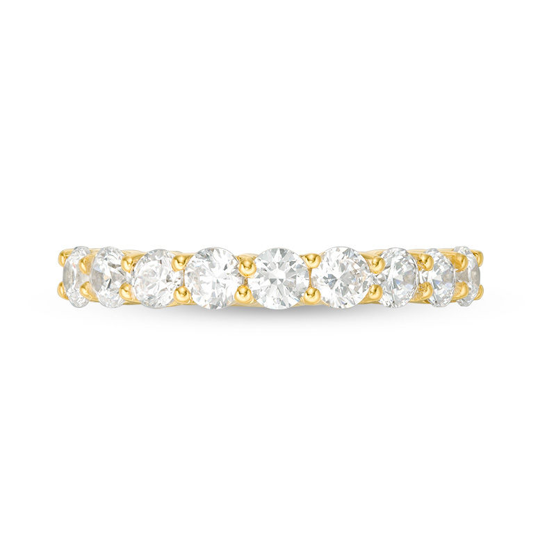 Main Image 3 of 1 CT. T.W. Diamond Wedding Band in 10K Gold