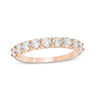 Thumbnail Image 0 of 1 CT. T.W. Diamond Nine Stone Anniversary Band in 10K Rose Gold