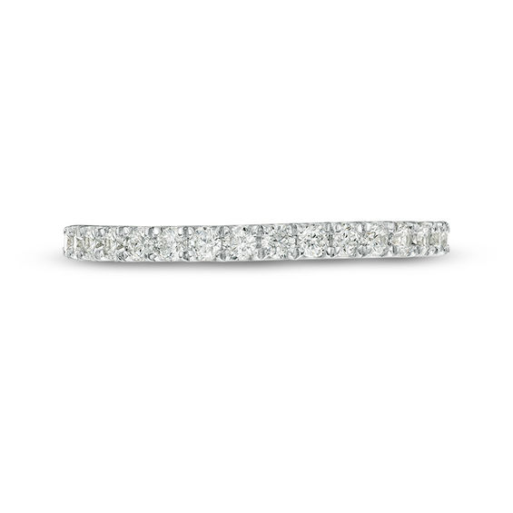 3/8 CT. T.w. Diamond Wedding Band in 10K White Gold