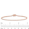 Thumbnail Image 4 of 1 CT. T.W. Diamond Tennis Bracelet in 10K Rose Gold