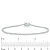 Thumbnail Image 3 of 1 CT. T.W. Diamond Tennis Bracelet in 10K White Gold