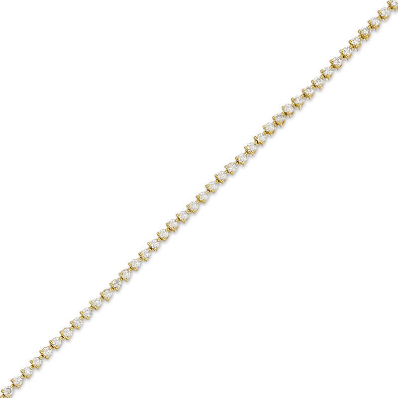 1 CT. T.W. Diamond Tennis Bracelet in 10K Gold