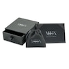 Thumbnail Image 4 of Vera Wang Love Collection Men’s 1/15 CT. Square Diamond Solitaire Center Groove Wedding Band in 14K White Gold