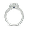 Vera Wang Love Collection 3/4 CT. T.W. Marquise Diamond Sideways Frame Vintage-Style Engagement Ring in 14K White Gold
