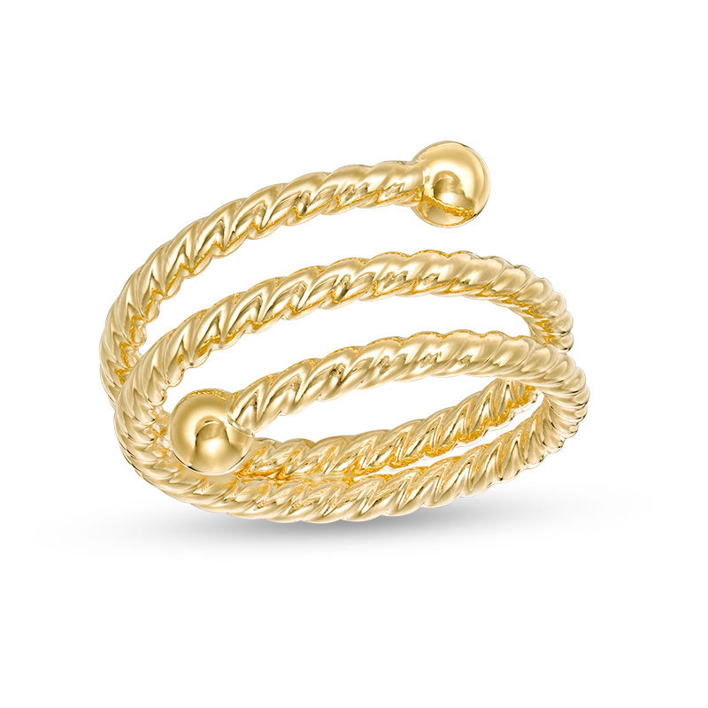 Made in Italy Wrap Ring in 14K Gold - Size 7