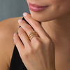 Thumbnail Image 1 of Made in Italy Wrap Ring in 14K Gold - Size 7