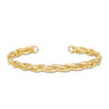 Thumbnail Image 1 of Made in Italy 2.0mm Braided Cuff in 14K Gold