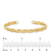 Thumbnail Image 3 of Made in Italy 2.0mm Braided Cuff in 14K Gold
