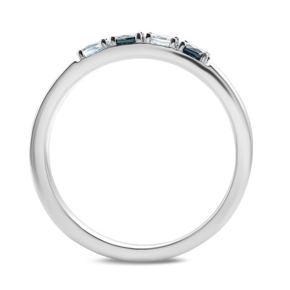 Mother's 3.0mm Birthstone Eternity-Style Ring (3-12 Stones)