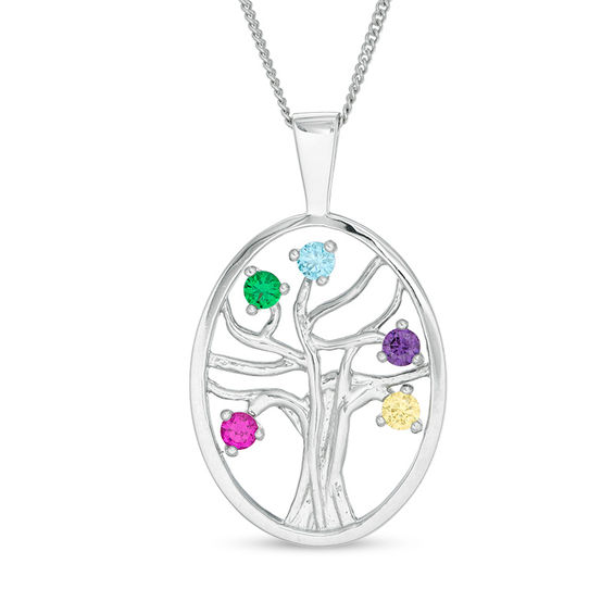 Explore Our Sterling Silver Infinity Family Necklace 4 Stone - J.H.  Breakell and Co.