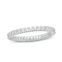 3/4 CT. T.W. Diamond Eternity Band in 10K White Gold