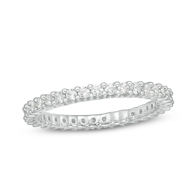 Main Image 1 of 3/4 CT. T.W. Diamond Eternity Band in 10K White Gold