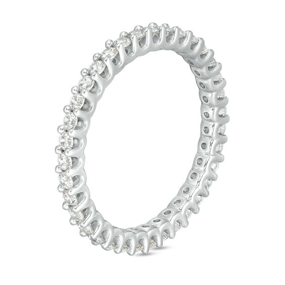 3/4 CT. T.w. Diamond Eternity Band in 10K White Gold