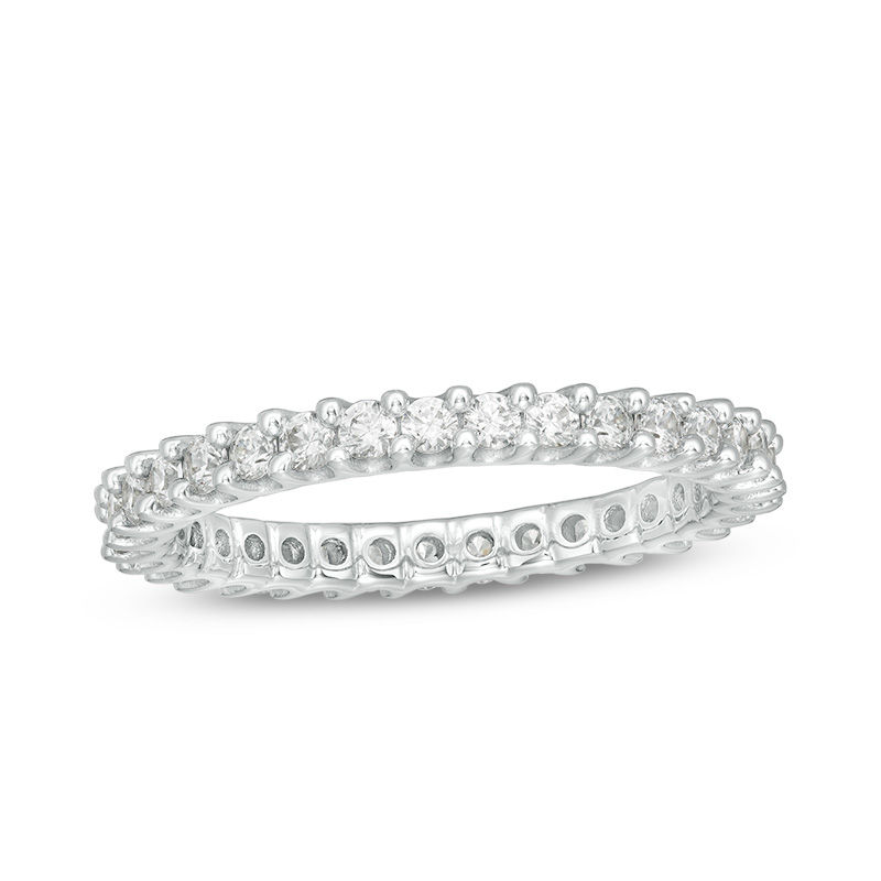 Main Image 1 of 1 CT. T.W. Diamond Eternity Band in 10K White Gold