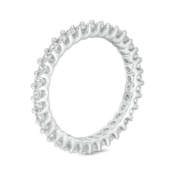 1 CT. T.w. Diamond Eternity Band in 10K White Gold
