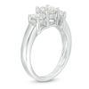 Thumbnail Image 2 of 1-1/2 CT. T.W. Princess-Cut Diamond Three Stone Engagement Ring in 14K White Gold