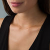 Thumbnail Image 2 of Made in Italy Triple Bead Station Necklace in 14K Gold - 16"