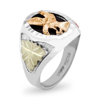 Gold Ring With Silver on Sale, UP TO 54% OFF | www 
