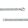 Thumbnail Image 2 of Men's Multi-Finish Dog Tag Pendant in Stainless Steel and Black and Blue IP - 24"