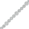 Thumbnail Image 1 of 3 CT. T.W. Multi-Diamond Frame Bracelet in 10K White Gold