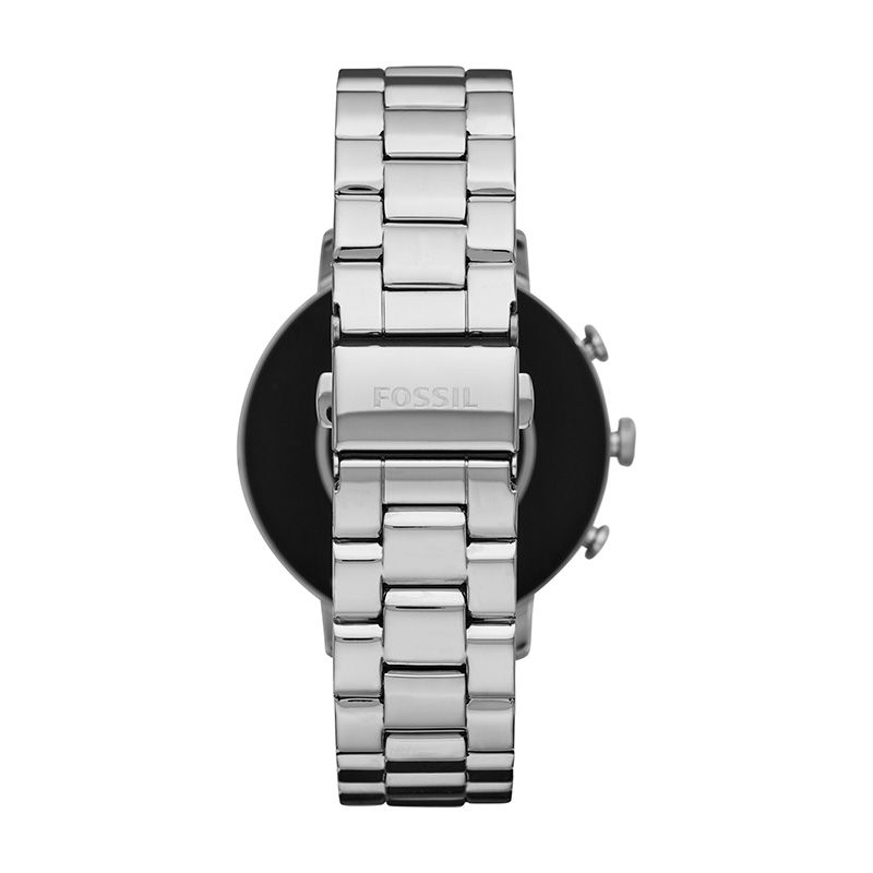 Ladies' Fossil Q Venture HR Crystal Accent Gen 4 Smart Watch with Black Dial (Model: FTW6013)