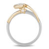 Thumbnail Image 3 of Enchanted Disney Villains Hook 1/2 CT. T.W. Diamond Solitaire Engagement Ring in 14K Two-Tone Gold