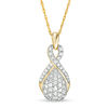 Thumbnail Image 1 of 1 CT. T.W. Composite Diamond Teardrop Pendant in 10K Gold