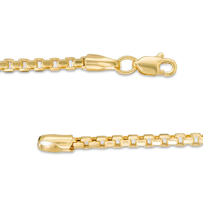 Ladies' 2.45mm Box Chain Necklace in 14K Gold - 20"