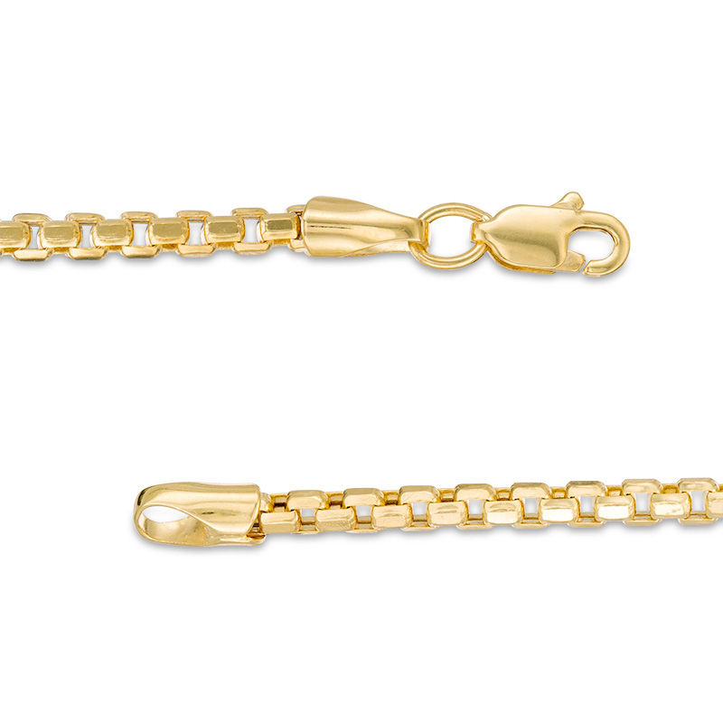 Ladies' 2.45mm Box Chain Necklace in 14K Gold - 24"