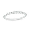 Thumbnail Image 0 of 1/4 CT. T.W. Diamond Graduated Anniversary Band in 14K White Gold