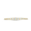 Thumbnail Image 3 of 1/4 CT. T.W. Diamond Graduated Stackable Band in 14K Gold