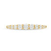 Thumbnail Image 3 of 1/2 CT. T.W. Diamond Graduated Anniversary Band in 14K Gold