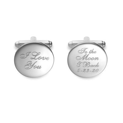 Select Gifts Cuff Links Chinese Symbol Cufflinks Lucky Engraved Personalised Box 