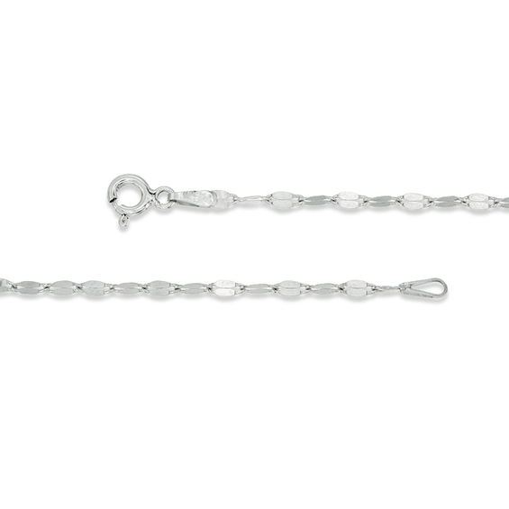 Made in Italy Triple-Strand Sparkle Chain Necklace and Tassel Drop Earrings Set in Sterling Silver