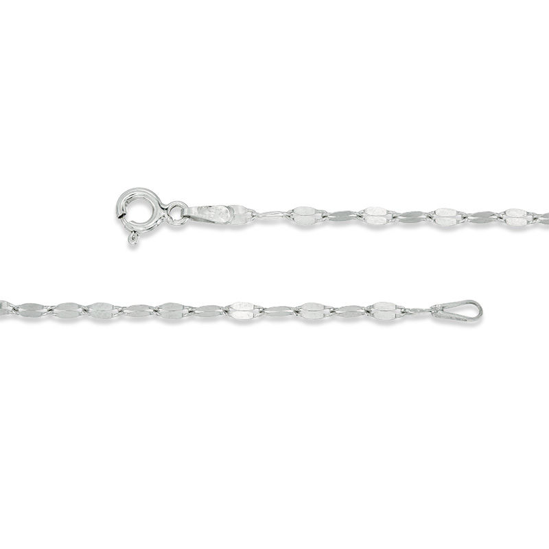 Main Image 3 of Made in Italy Triple-Strand Sparkle Chain Necklace and Tassel Drop Earrings Set in Sterling Silver