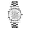 Thumbnail Image 0 of Ladies' JBW Mondrian 1/6 CT. T.W. Diamond and Crystal Accent Watch with Silver-Tone Dial (Model: J6303A)