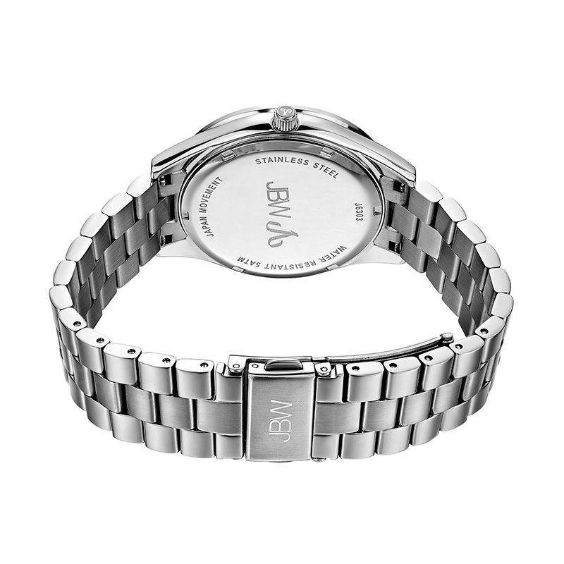 Main Image 3 of Ladies' JBW Mondrian 1/6 CT. T.W. Diamond and Crystal Accent Watch with Silver-Tone Dial (Model: J6303A)