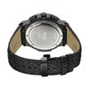 Thumbnail Image 3 of Men's JBW Saxon 1/6 CT. T.W. Diamond and Crystal Accent Black IP Strap Watch with Black Dial (Model: JB-6101L-I)