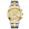 Thumbnail Image 0 of Men's JBW Delano Chronograph 1/5 CT. T.W. Diamond and Crystal Two-Tone Watch with Gold-Tone Dial (Model: JB-6218-C)
