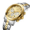 Thumbnail Image 1 of Men's JBW Delano Chronograph 1/5 CT. T.W. Diamond and Crystal Two-Tone Watch with Gold-Tone Dial (Model: JB-6218-C)
