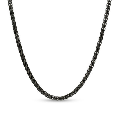 Wheat Chain Necklace in Stainless Steel 