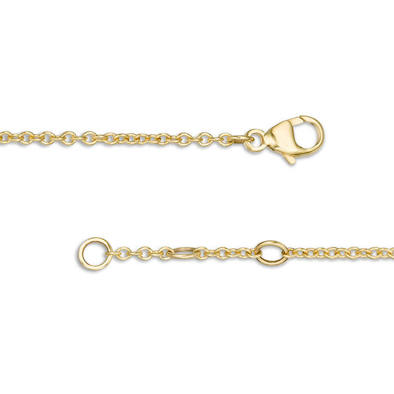1/2 CT. T.w. Diamond Five Stone Station Bracelet in 10K Gold