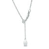 Thumbnail Image 3 of 5.0-9.0mm Baroque Freshwater Cultured Pearl Beaded Adjustable "Y" Necklace in Sterling Silver-19"