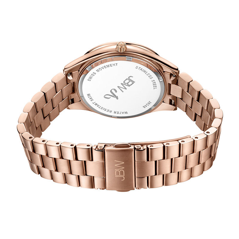 Jbw rose top gold watch