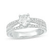 Thumbnail Image 1 of 1-1/2 CT. T.W. Diamond Split Shank Engagement Ring in 14K White Gold