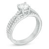 Thumbnail Image 2 of 1-1/2 CT. T.W. Diamond Split Shank Engagement Ring in 14K White Gold