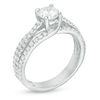 Thumbnail Image 3 of 1-1/2 CT. T.W. Diamond Split Shank Engagement Ring in 14K White Gold