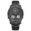 Thumbnail Image 1 of Men's JBW Jet Setter III 1-1/5 CT. T.W. Diamond Black IP Watch (Model: J6348D)